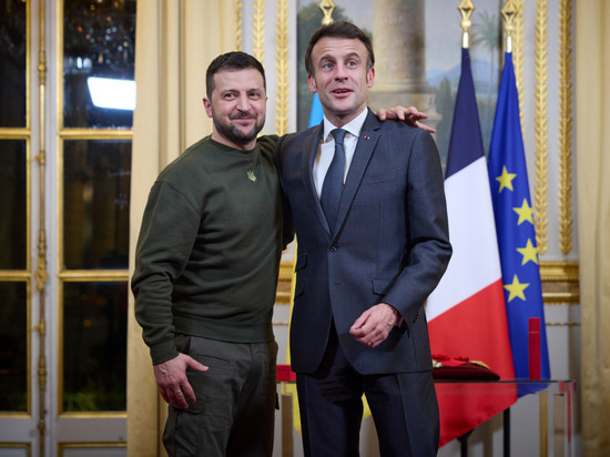 Французы испугались ответа России на визит Зеленского в Париж