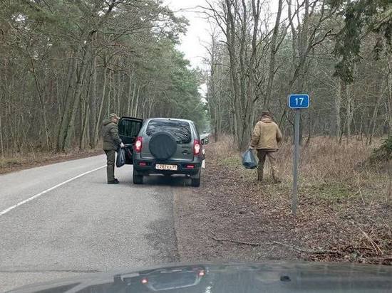 На Куршской косе прошло очередное мероприятие по уборке мусора