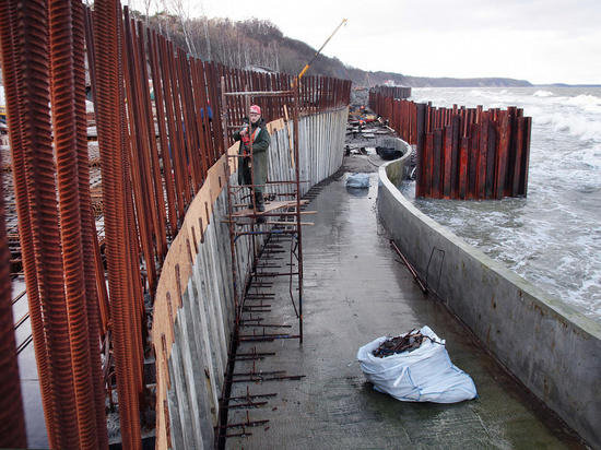 На строительство берегозащитных сооружений в Светлогорске потратят более 9 млрд рублей