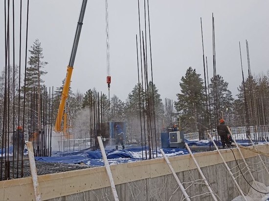 Строительство амбулатории продолжается в Зеленоборском