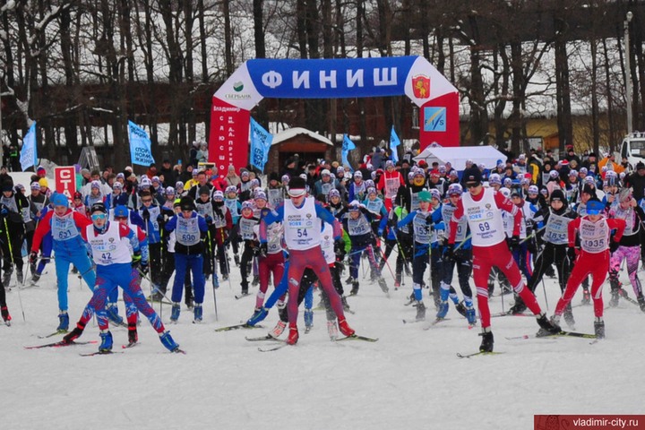 Во вчерашней «Лыжне России» в Караваеве поучаствовали 4,5 тысячи костромичей