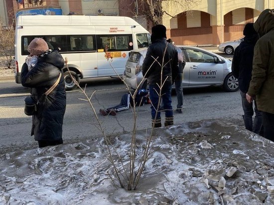Пешехода сбили на перекрёстке Бутина – Анохина в Чите