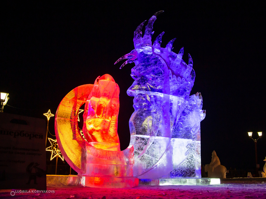 Победителей конкурса снежных и ледовых скульптур выбрали в Петрозаводске