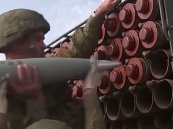 Разведка ВС РФ показала видео уничтожения группы украинских боевиков под Авдеевкой