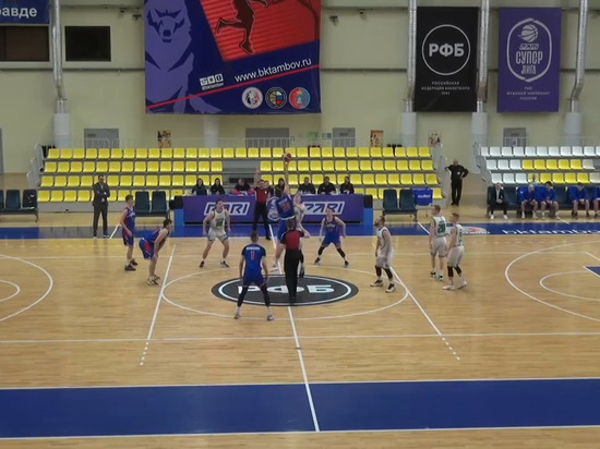 Липецкий «Грин Хилл» разделил победы с «Тамбовом-2» в чемпионате ЦФО по баскетболу
