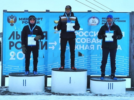 Победители лыжных соревнований получили кубки, дипломы и медали