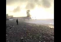 В Грузии на пляже в Батуме взорвалась мина