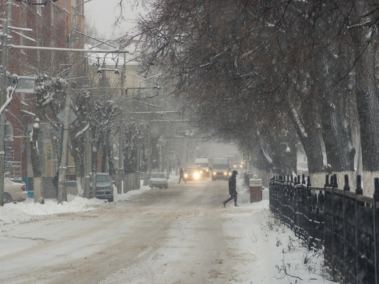 14 февраля в Рязанской области ожидается мокрый снег, метель и до 0 градусов