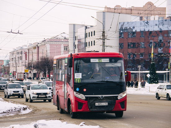 Жители Рязани пожаловались на поломку автобуса №41 в центре города