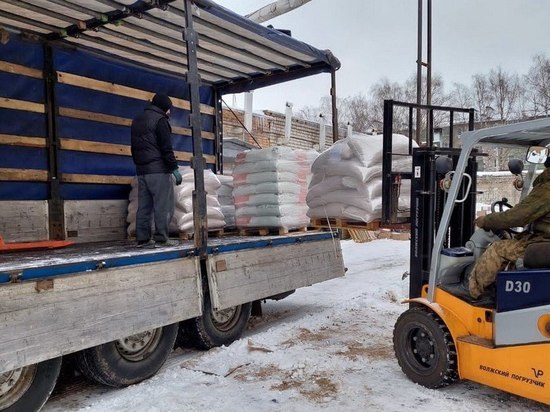 Рязанская область направила 20 тонн гуманитарной помощи в Сирию