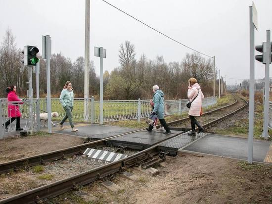 Пешеходный переход через железную дорогу построят под Тихвином