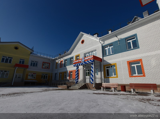 Четыре детских сада откроют в Алтайском крае в этом году