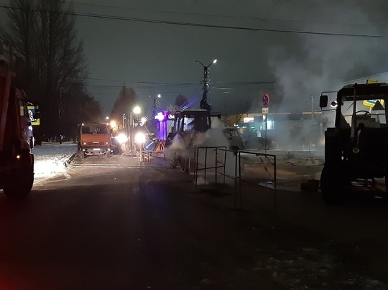 В Курске из-за аварии без отопления остались 68 жилых домов на 7 улицах