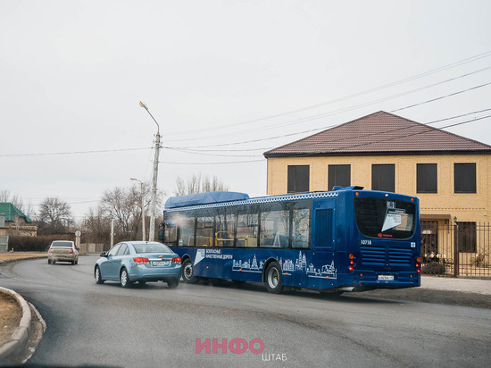 В Астрахани на 20 минут сделали выделенные полосы для общественного транспорта