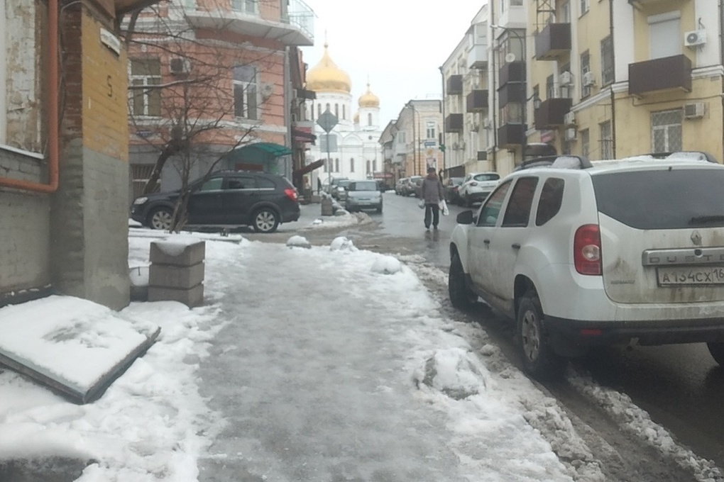 Гололед в ростове на дону сегодня