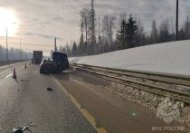 В Окуловском районе Новгородской области 15 февраля на 415 км трассы М-11 произошло ДТП