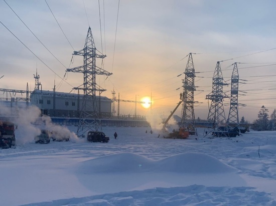 Восстановлено электроснабжение сел Мегино-Кангаласского и Усть-Алданского улусов