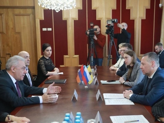 В Ярославль прибыл посол Армении