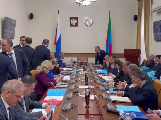 В Дагестане начинается заседание кабинета министров