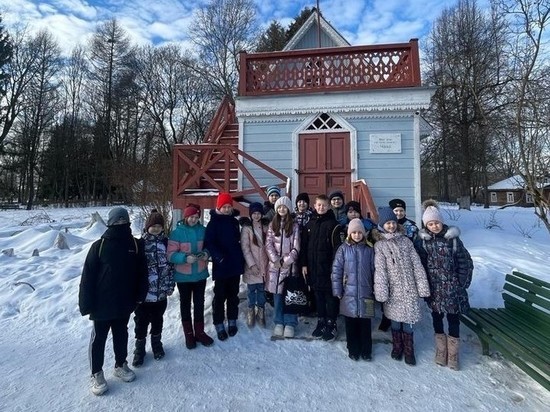 Школьники Серпухова посетили музей-заповедник «Мелихово»