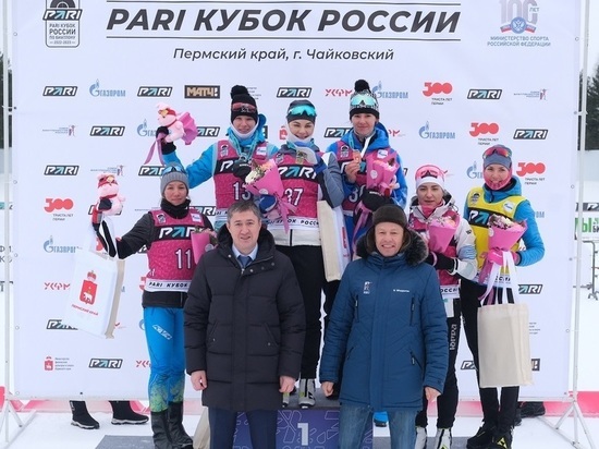 В  финале Кубка России по биатлону, который проходит в Прикамье, определились первые лидеры