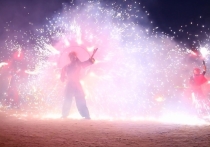 В столице Карелии заговорили о возможности замены традиционных праздничных фейерверков на «огненные» выступления, подобные последнему «гиперборейскому»