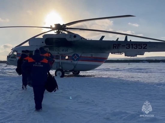 Пропавший на Сахалине вертолет Robinson совершил аварийную посадку