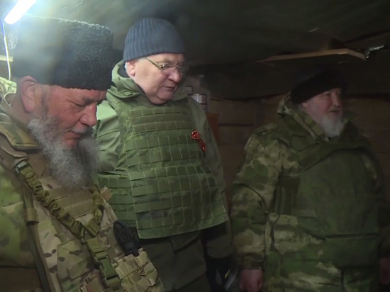 Ставропольских бойцов в зоне СВО посетили духовные лидеры края