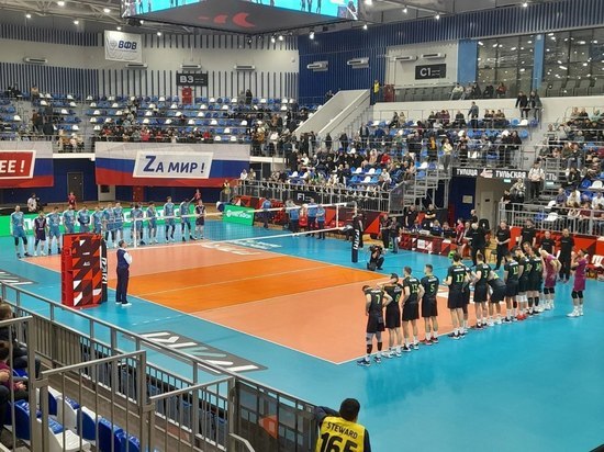 Белгородские волейболисты встретятся с «Зенитом» из Санкт-Петербурга
