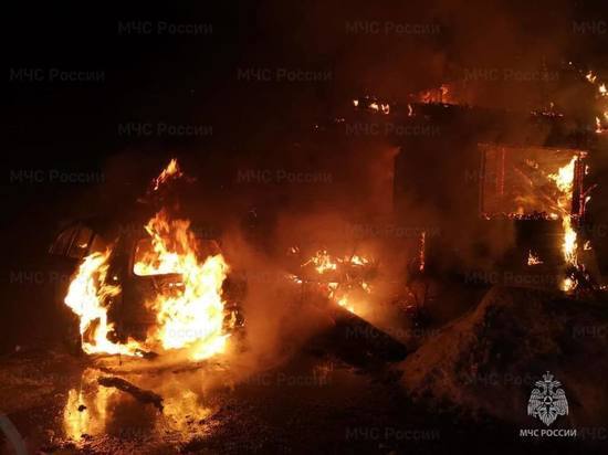10 пожаров произошло в Приангарье за сутки