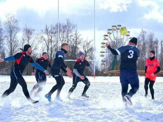 Воронежцы выиграли Кубок по регби на снегу