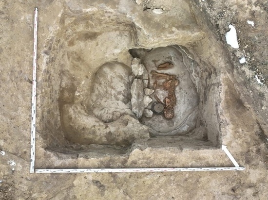В ставропольском селе ведут археологические раскопки кургана