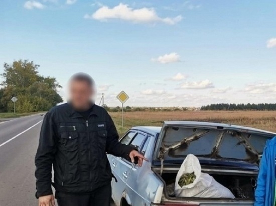 У жителя Орловской области нашли дома ящик конопли