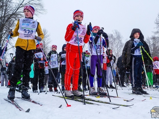 Почти 2 тысячи жителей Орловской области встали на лыжи