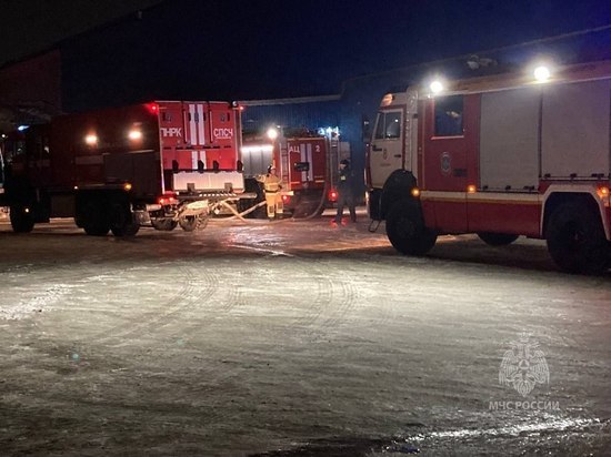 За минувшие сутки в Красноярском крае потушили 10 пожаров и спасли водителя снегохода