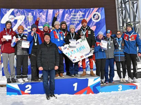 Горнолыжники с Сахалина выиграли командную гонку на этапе Кубка России
