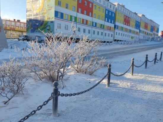 Небольшой снег местами пройдет на Чукотке в понедельник