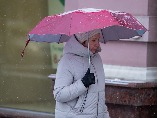 В Ростовской области на предпраздничной рабочей неделе будет идти снег с дождем
