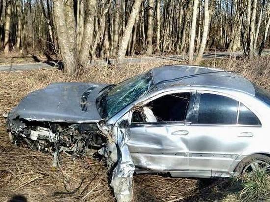 В Светлогорске столкнулись Škoda и Mercedes, пострадали три человека