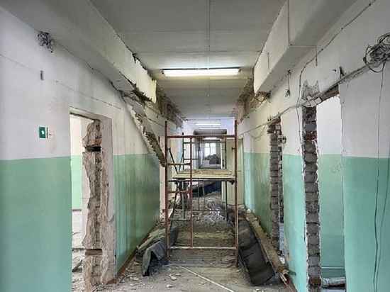 В Советске полным ходом идет ремонт медколледжа
