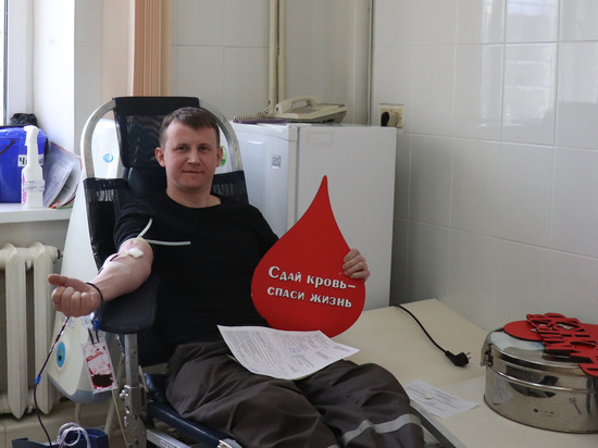 23 литра крови собрали сотрудники Кировского филиала «Т Плюс» в рамках донорской акции