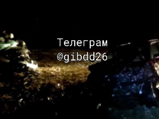 60-летний водитель погиб в лобовом столкновении на трассе Ставрополья