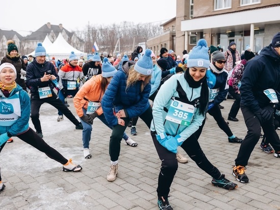 Международный ледовый полумарафон Vladivostok Ice Run прошел во Владивостоке