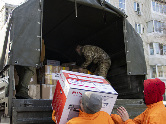 Полный «КАМАЗ» подарков собрали хабаровчане для мобилизованных к 23 февраля