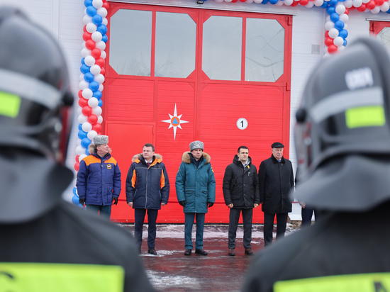 Пожарное депо открылось в подмосковном Реутове
