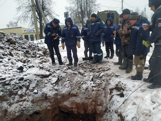 В Можге снова произошла авария на водопроводе
