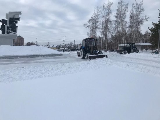 В Омске семьям мобилизованных помогут вывезти снег