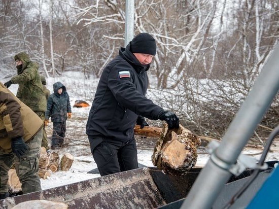 В воскресенье в Курске вновь пройдет акция по заготовке дров для нужд участников СВО
