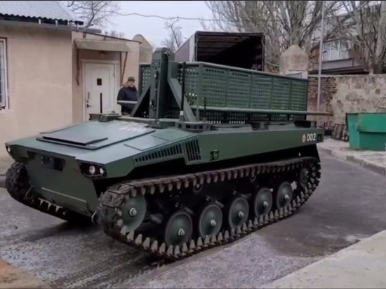 Рогозин раскрыл характеристики боевого робота «Маркер»