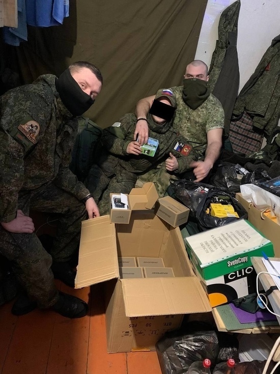 Участники СВО из района под Тверью получили свои подарки